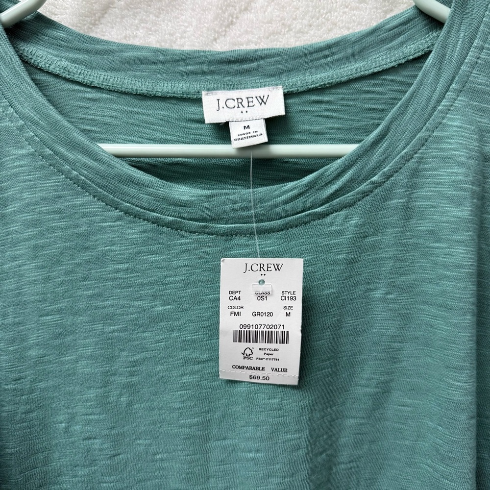 J.Crew Tie-Waist t-shirt dress - Picture 3 of 4